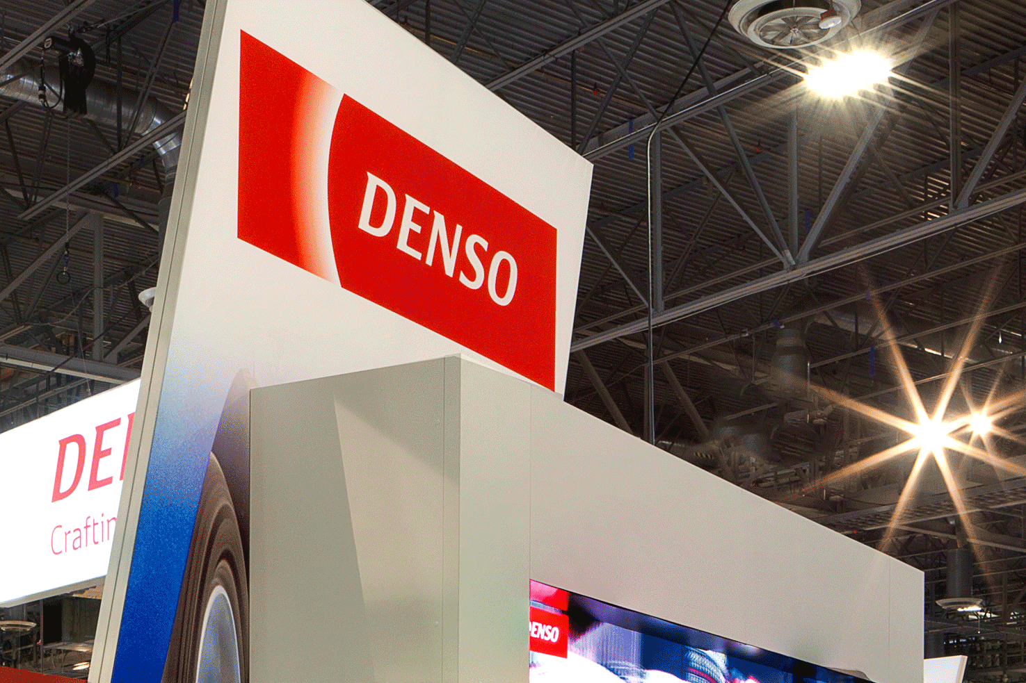Denso tradeshow booth graphics
